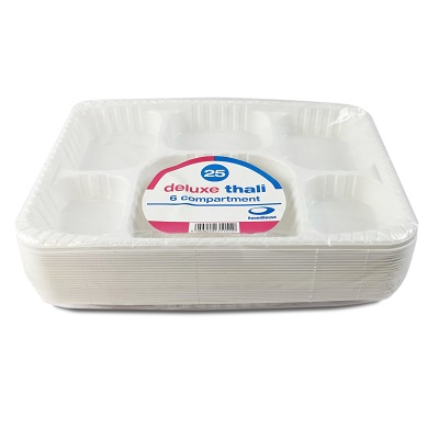 Disposable Thali Compartment Plates