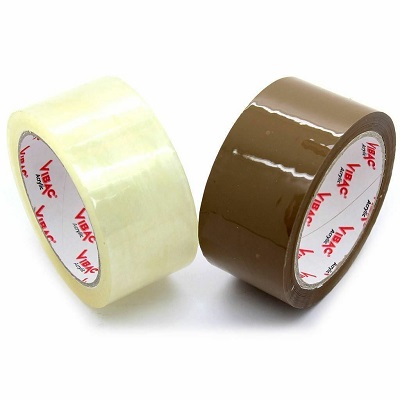 VIBAC® 425 Box Sealing Clear and Brown Tape