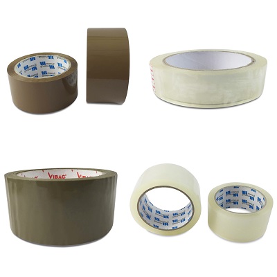 Standard Polypropylene Clear & Brown Tape